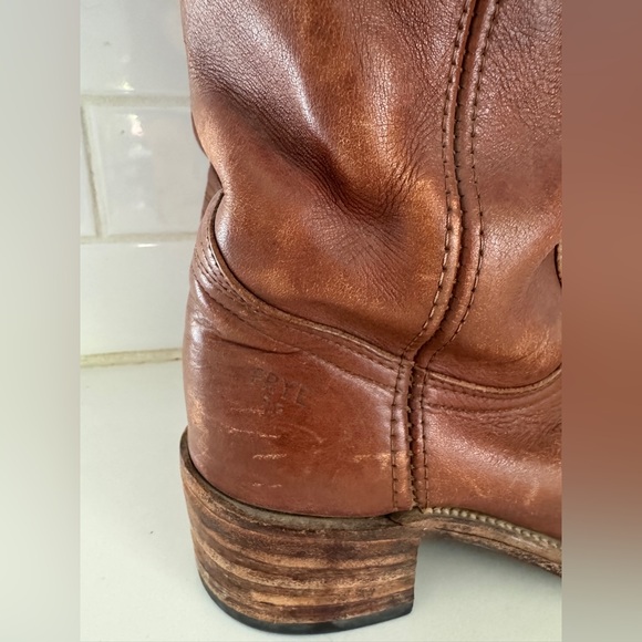Vintage Frye Campus Boots Mens Size 7 - Picture 6 of 12
